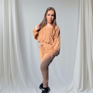 Dres LUCKY STAR, w kolorze karmelowym, r. L