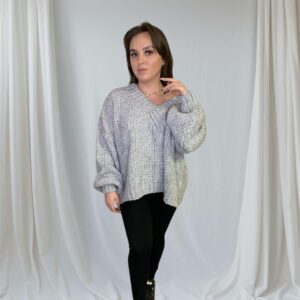 Sweter o grubym splocie MANILLA, r. Uniwersalny