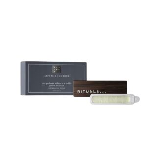 Luxury Car Air Freshener, arabian amber&musk, drewniany uchwyt+2 wkłady, odświeżacz do samochodu