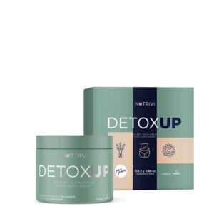 Nutrivi, Detox Up, koktajl oczyszczająco-witalizujący, smak naturalny, 200g