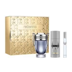 Invictus, zestaw: woda toaletowa 100 ml, dezodorant 150 ml, woda toaletowa 10 ml