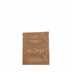 Aloha, Suntan&Body Oil Coconut, pielęgnacyjny olejek do opalania bez filtra ochronnego, 2 ml