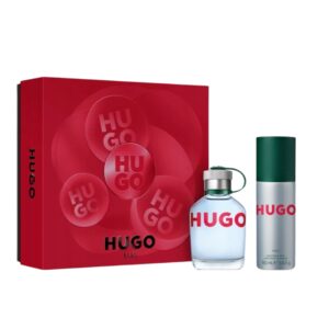 Hugo, zestaw: woda toaletowa 75 ml, dezodorant 150 ml