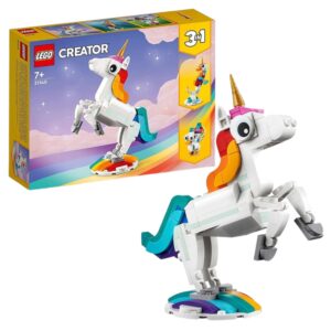 Lego, Creator 31140, 3in1, Magiczny jednorożec