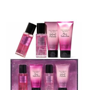 zestaw Pure Seduction i Velvet Petals, 2x mgiełki 75 ml, 2x balsam do ciała 75 ml
