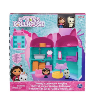 Gabby's Dollhouse, zestaw do zabawy Domek dla lalek z 2 minifigurkami