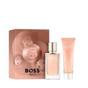 Boss Alive, zestaw:woda perfumowana 30 ml, balsam do ciała 50 ml