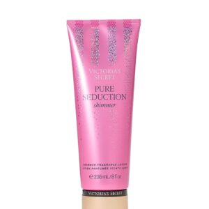Victoria's Secret, Pure Seduction Shimmer, perfumowany balsam do ciała z drobinkami, 236 ml