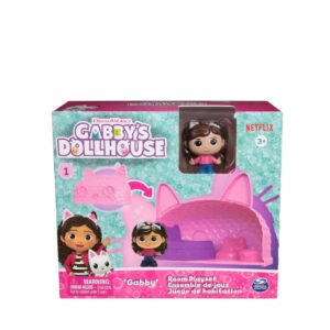 Gabby's Dollhouse, Koci domek, mini domek dla lalek z figurką Gabby